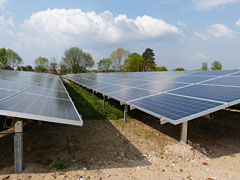 Freiland-PV-Anlage in Brandenburg