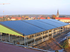 PV-Anlage mit 350 kWp Leistung